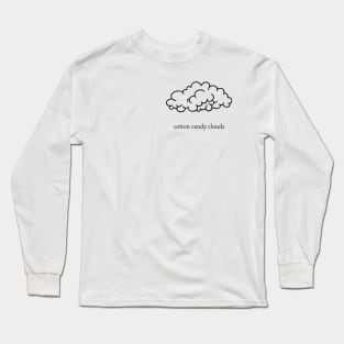 Cotton candy clouds Long Sleeve T-Shirt